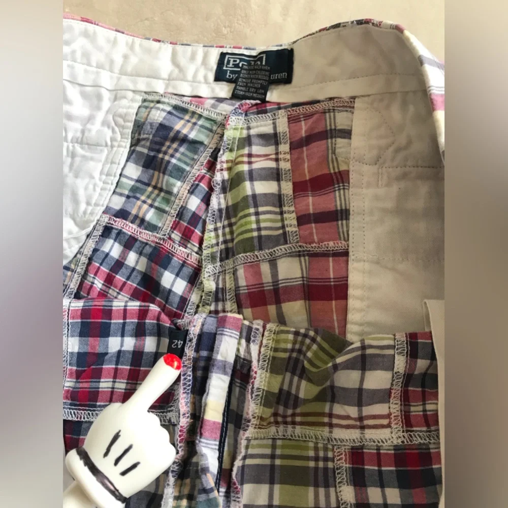 CUSTOM Polo Ralph Lauren Cape Cod Patchwork Madras Shorts